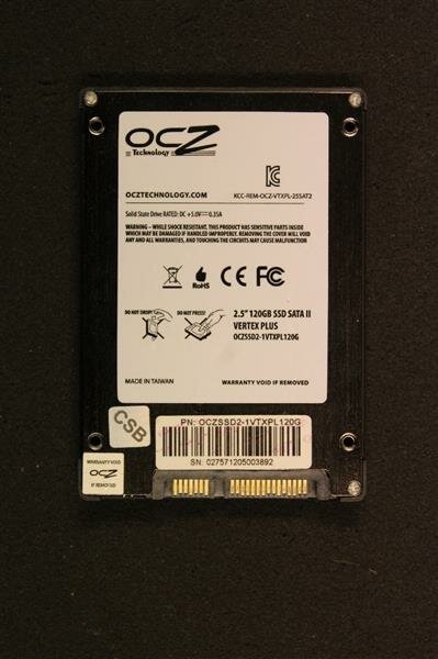 OCZ Vertex Plus 120 GB 2.5 Zoll SATA-II 3Gb/s OCZSSD2-1VTXPL120G SSD   #28289