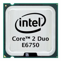Intel Core 2 Duo E6750 (2x 2.66GHz) SLA9V CPU Sockel 775...