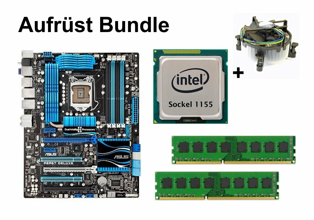 Upgrade bundle - ASUS P8P67 Deluxe + Intel Core i7-2600K + 8GB RAM #1