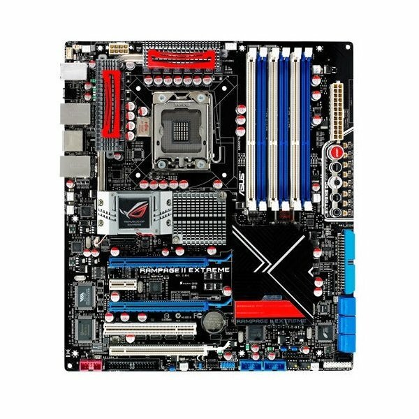 ASUS Rampage II Extreme Intel X58 Mainboard ATX Sockel 1366   #6857