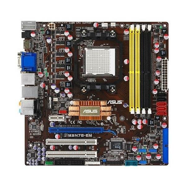 ASUS M3N78-EM Geforce 8300 mainboard Micro ATX  socket AM2 AM2+   #6735