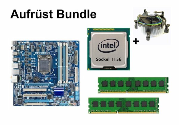 Aufrüst Bundle - Gigabyte P55M-UD2 + Intel i3-540 + 4GB RAM #73504