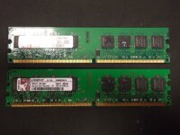 Kingston KVR 2 GB (2x1GB) KVR800D2N6/1G 240pin DDR2-800...