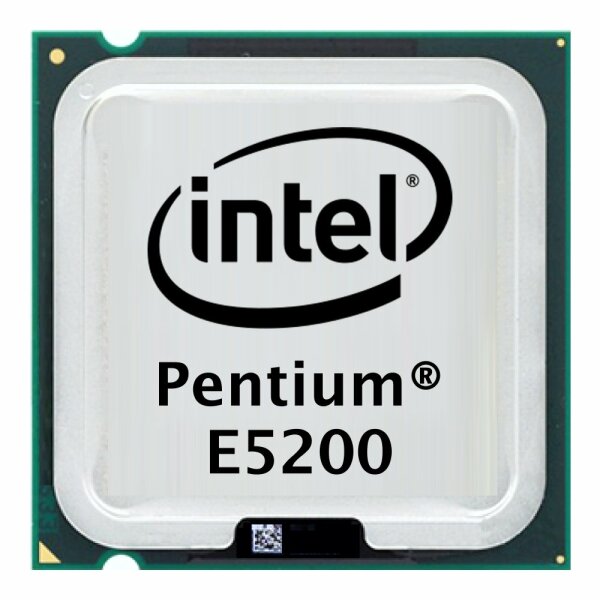 Intel Pentium Dual-Core E5200 (2x 2.50GHz) SLAY7 CPU Sockel 775   #6126