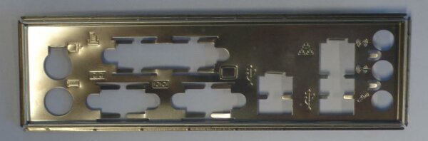 ASUS P4S800-MX S Blende - Slotblech - IO Shield   #27650