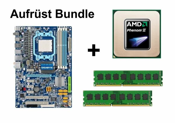 Aufrüst Bundle - Gigabyte MA770T-UD3P + Phenom II X6 1075T + 8GB RAM #69125