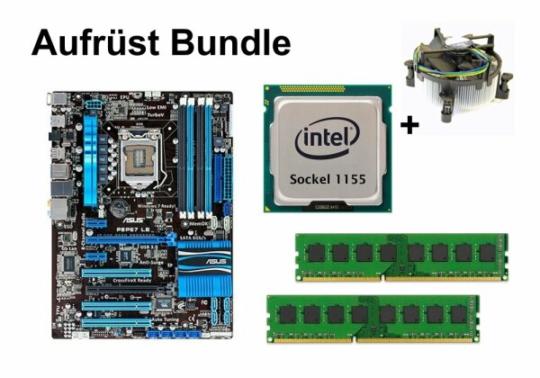 Upgrade bundle - ASUS P8P67 LE + Intel i5-3450S + 16GB RAM #70917