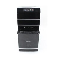 Medion Akoya MT-14 Micro-ATX PC Gehäuse MidiTower Kartenleser schwarz   #128783