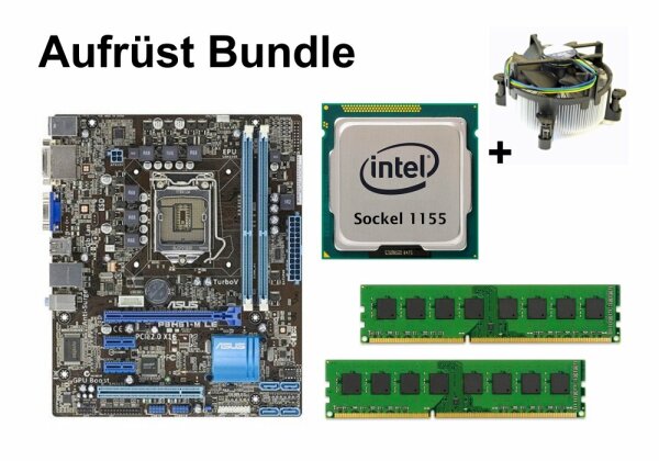 Upgrade bundle - ASUS P8H61-M LE + Intel i5-3570T + 4GB RAM #72465