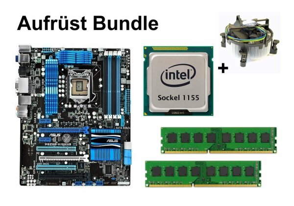Upgrade bundle - ASUS P8Z68-V/GEN3 + Intel Core i7-2700K + 4GB RAM #131346